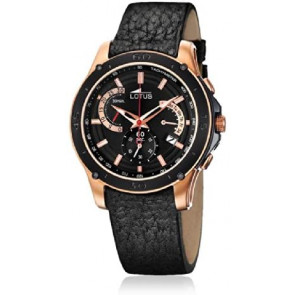 Bracelet de montre Lotus 9992-4 Cuir Noir 20mm