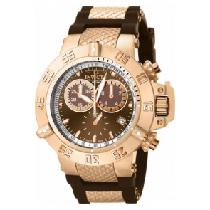 Bracelet de montre Invicta 5510.01 / Subaqua Plastique Brun 16mm