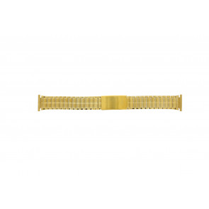 Bracelet de montre Universel 551528 Acier Plaqué or 20mm