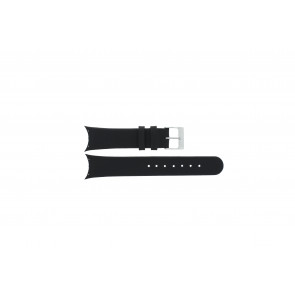 Bracelet de montre Skagen 582SSLC Cuir Noir 21mm