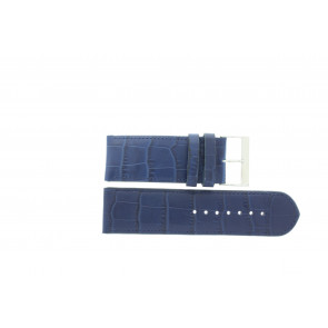 Bracelet de montre Universel 61248B.55.28 Cuir Bleu 28mm
