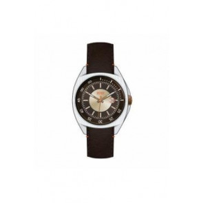 Bracelet de montre Hugo Boss 659302102 / 1512294 / HB-52-1-14-2098 Cuir Brun foncé 20mm