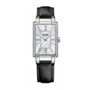 Bracelet de montre Hugo Boss 659302205 / 2205 / 1502202 / HB-90-3-14-2206S Cuir Noir 12mm