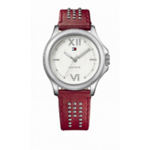 Bracelet de montre Tommy Hilfiger TH679301214 / 1781014 / TH-126-3-14-0974 Cuir Rouge 20mm