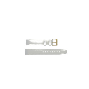Bracelet de montre Tommy Hilfiger 679301390 / 1390 / 1781137 / TH-170-3-34-1192 Silicone Blanc 18mm