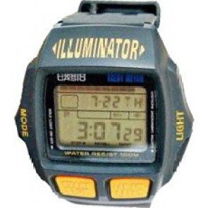 Casio bracelet de montre 70630975 Plastique Noir 19mm 