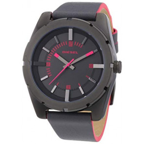 Bracelet de montre Diesel DZ5359 Cuir Gris anthracite 22mm