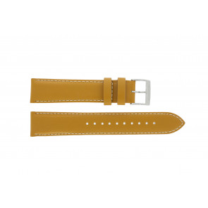 Bracelet de montre Seiko 7T94-0AV0 / SNN169P1 Cuir Brun 20mm