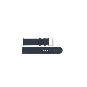 Bracelet de montre Universel 800.05.20 Cuir Bleu 20mm