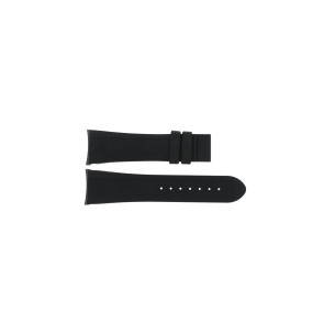 Bracelet de montre Edox 80088 Silicone Noir 24mm