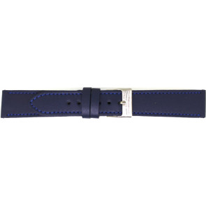Bracelet de montre Universel 804.05.20 Cuir Bleu 20mm