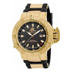 Bracelet de montre Invicta 80423 (80423.01) Caoutchouc Noir