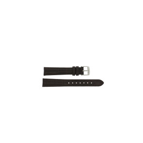 Bracelet de montre Universel 805R.02.16 Cuir Brun foncé 16mm