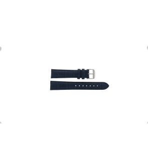 Bracelet de montre Universel 805R.05 Cuir Bleu 20mm