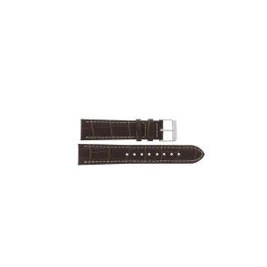 Bracelet de montre Universel 808.02.18 Cuir Brun foncé 18mm