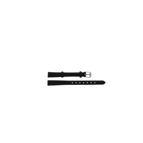 Bracelet de montre 823.01.10 Cuir Noir 10mm + coutures noires