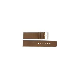 Bracelet de montre Universel 827.03.14 Cuir Brun clair 14mm