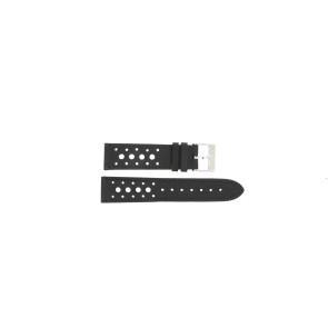Bracelet de montre Universel 828.01.20 Cuir Noir 20mm