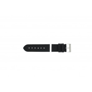 Bracelet de montre Universel 830.01.20 / Short / 70x40mm Cuir Noir 20mm
