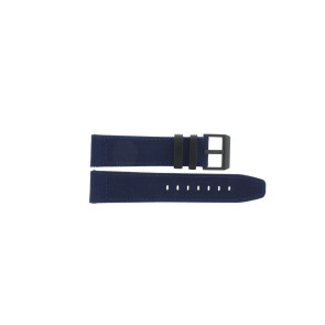 Bracelet de montre Universel 83740-06-22-Z Cuir/Textile Bleu 22mm