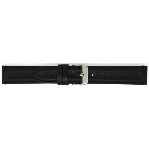 Bracelet de montre Universel 891.01.20 Cuir Noir 20mm