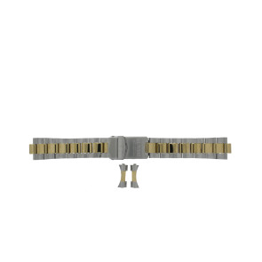 Bracelet de montre Invicta 8928 / 17042 / 17043 Acier inoxydable Bicolore 20mm