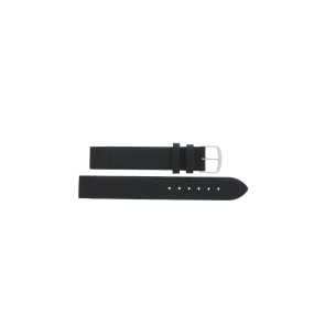 Horlogeband Universeel 91398.01.14 Leder Zwart 14mm