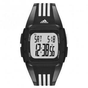 Bracelet de montre (Combinaison bracelet + cas) Adidas ADP6093 Caoutchouc Noir