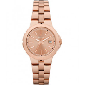 Bracelet de montre Fossil AM4402 Acier inoxydable Rosé