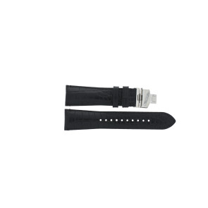 Bracelet de montre Armani AR0463 Cuir Noir 24mm