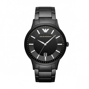 Bracelet de montre Armani AR11079 Acier Noir 22mm