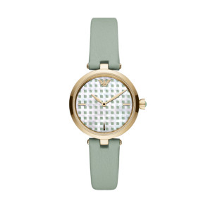 Bracelet de montre Armani AR11314 Cuir Vert