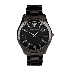 Bracelet de montre Armani AR1440 Céramique Noir 23mm