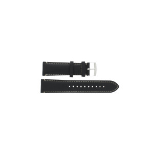 Bracelet de montre Armani AR5328 Cuir Noir 22mm