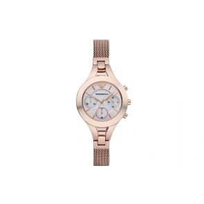 Bracelet de montre Armani AR7391 Milanais Rosé