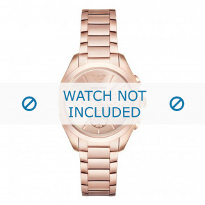 Armani bracelet de montre AR11051 Métal Rosé 18mm