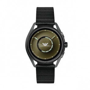 Bracelet de montre Armani ART5009 Cuir Noir 20mm