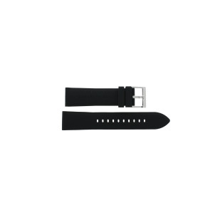 Bracelet de montre Armani Exchange AX1326 Silicone Noir 22mm