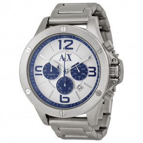 Bracelet de montre Armani Exchange AX1501 / AX1502 Acier inoxydable Acier 22mm