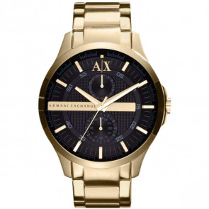 Bracelet de montre Armani Exchange AX2122 Acier Plaqué or 22mm