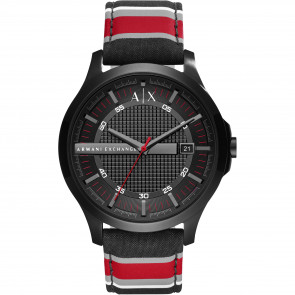 Bracelet de montre Armani Exchange AX2197 Cuir/Textile Multicolore 22mm