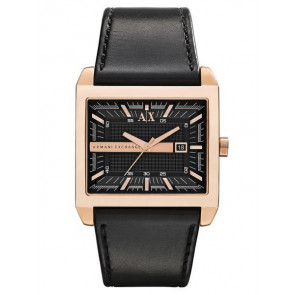 Bracelet de montre AX2207 Cuir Noir 32mm