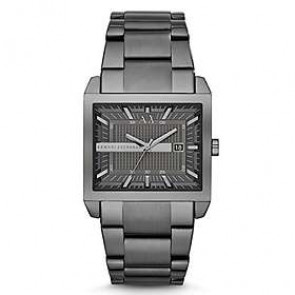 Bracelet de montre Armani Exchange AX2211 Acier Gris anthracite 32mm