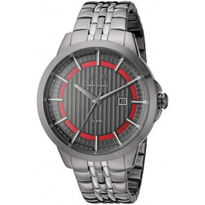 Bracelet de montre Armani Exchange AX2262 Acier Gris anthracite 20mm