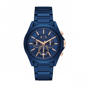 Bracelet de montre Armani Exchange AX2607 Acier Bleu 22mm