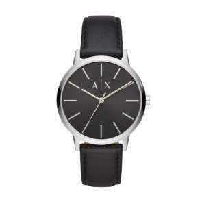 Bracelet de montre AX2703 Cuir Noir 20mm