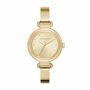 Bracelet de montre Armani Exchange AX4240 Acier Plaqué or 12mm