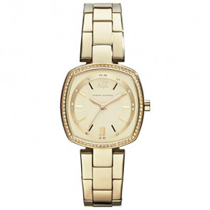 Bracelet de montre Armani Exchange AX4284 Acier Plaqué or 7mm