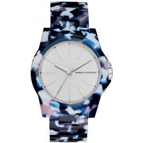 Bracelet de montre Armani Exchange AX4335 Plastique Multicolore 18mm