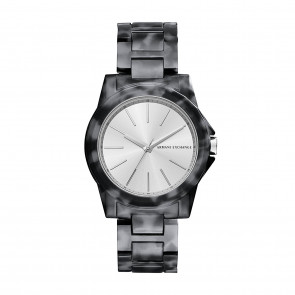 Bracelet de montre Armani Exchange AX4343 Plastique Gris 18mm
